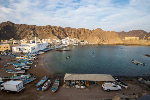istock Bandar Al khayran costal view , Sultanate of Oman. 1411219027