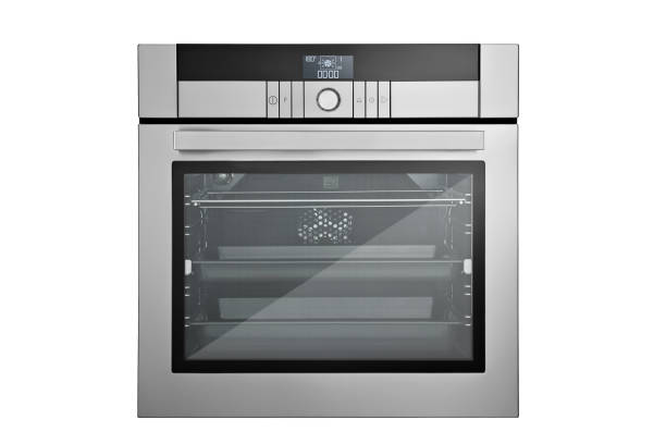 Chic built in oven(clipping path) stock photo