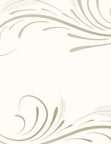 Vector illustration of Elegant Soft Color Swirl Background Template