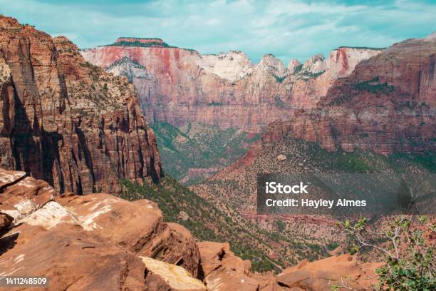 Zion Canyon Overlook In Bryce Canyon Stock Photo - Download Image Now - Landscape - Scenery, Adventure, Canyon