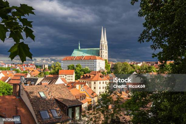 View To The Church Peterskirche In Goerlitz Germany Stock Photo - Download Image Now