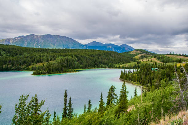 istock Alaska mountain lake landscape 1411261717