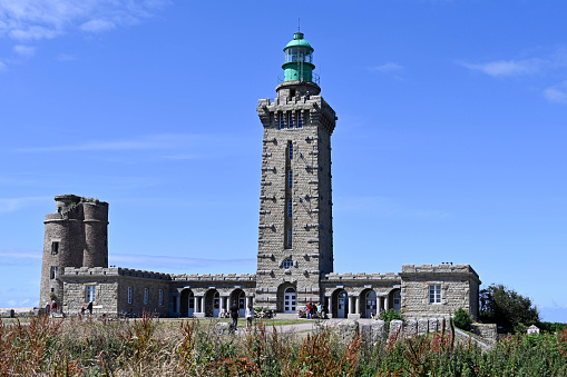 Tower in Culloden battlefield - Inverness, Scotland, UK