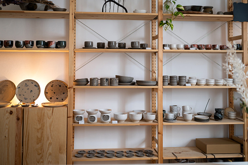 Modern pottery workshop