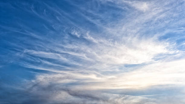 istock White, fluffy clouds in blue sky. Background from clouds, beautiful Hi rez Sky 1411274397