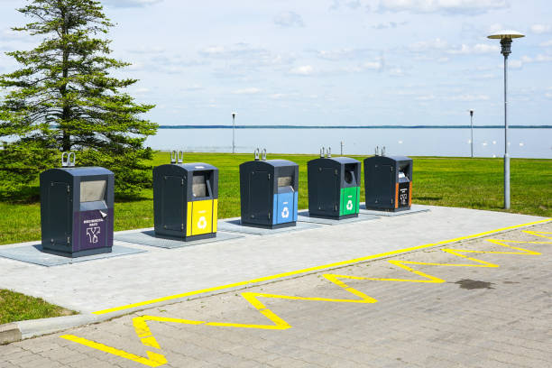istock New containers for different waste sorting in the city square 1411282549