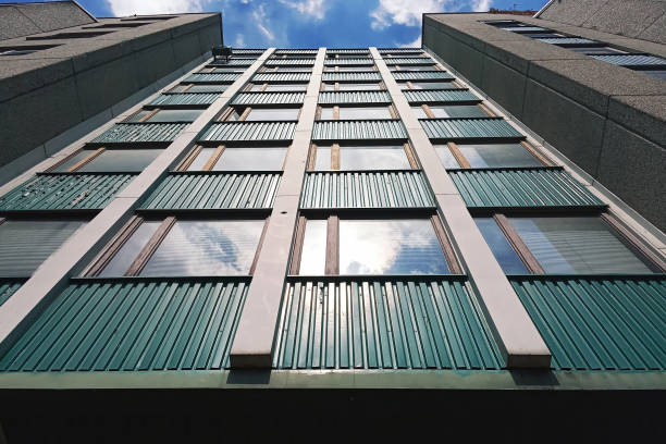 istock Multi-storey house in the city 1411292781
