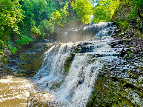 Cascadilla Gorge Trail, Ithaca NY - Waterfall Hole