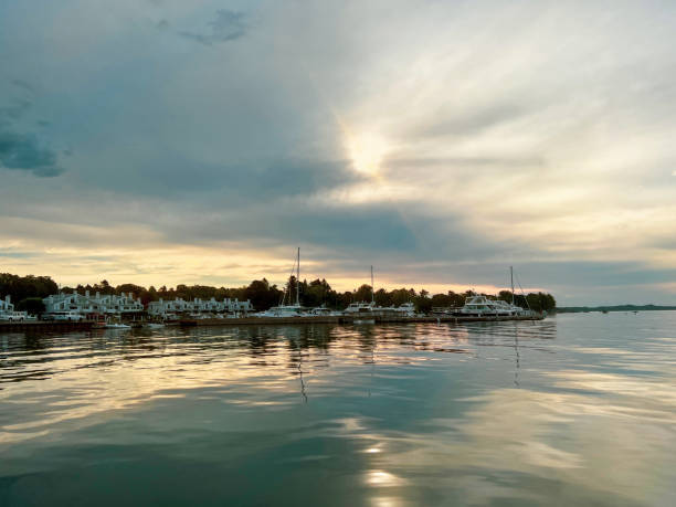 istock Stunning Harbor Views on the Lake 1411295778