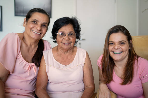 istock Portrait of multi generation family 1411304442