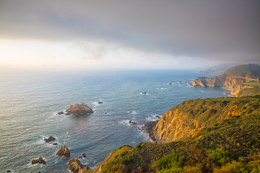 California's scenic Highway 1, Monterey Peninsula