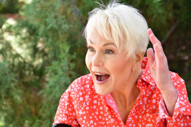 istock Mature white woman 1411325376