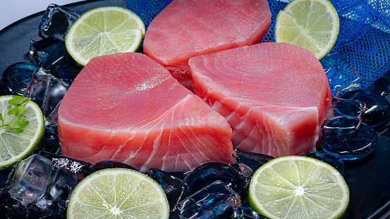 soft fresh tuna loin
