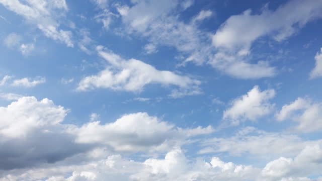 Beautiful Universally Cloudscape background, Time lapse.