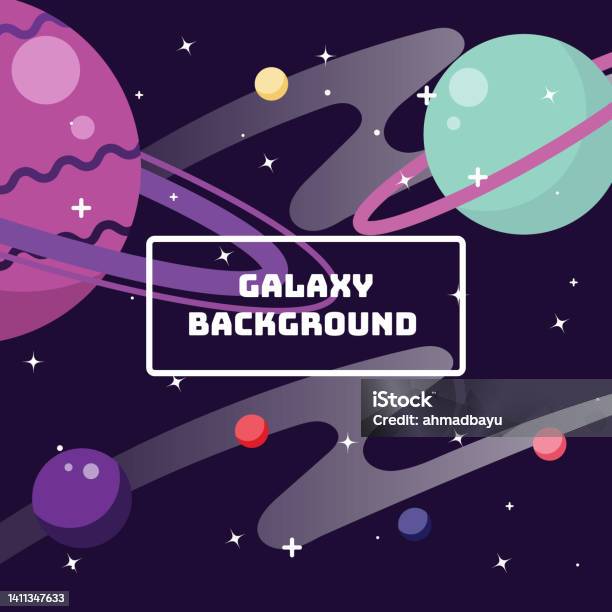 Glaaxy Design Galaxy Simple Design Illustration Background Stock Illustration ...
