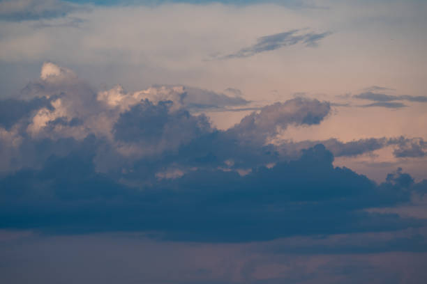 istock blue sky with white clouds on a Sunny summer day 1411348834