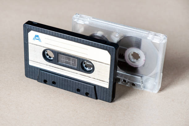 istock Old Audio Cassettes closeup 1411350978