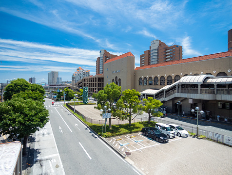 Takarazuka City, Hyogo Prefecture Early summer Hankyu Takarazuka station square rotary - 2022/06/28