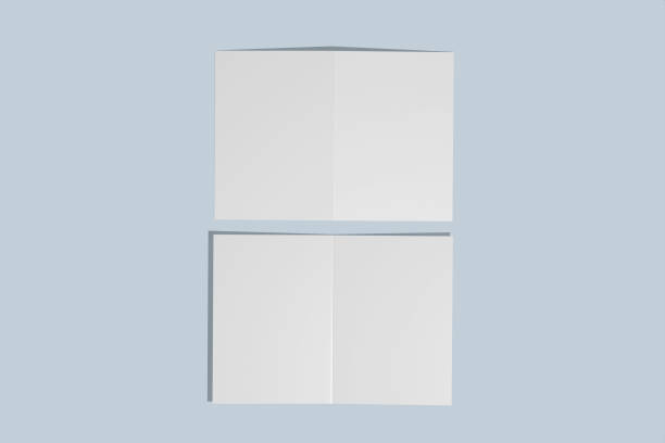 istock A4 Bifold Brochure Blank Mockup 1411359292