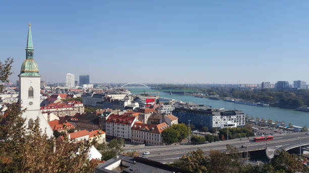 istock High Angle view of River and Bridge 1411362335