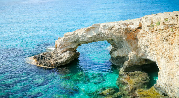 istock cyprus summer blue bay, 1411367009