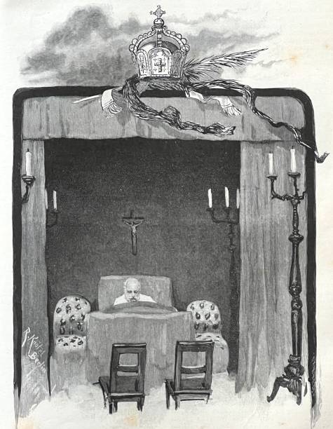 istock Kaiser Wilhelm I of German on his death bed 1411374017