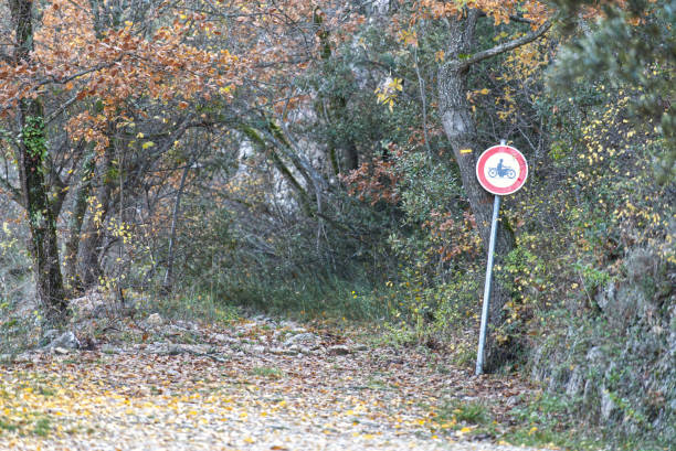 istock Vintage sign, bicycle or motorcycle? 1411381054
