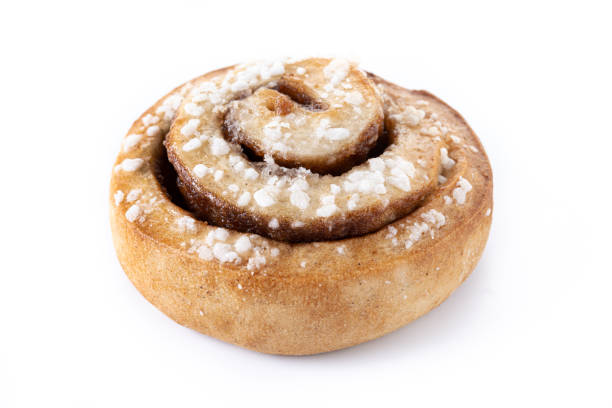 istock Cinnamon rolls buns. Kanelbulle Swedish dessert. 1411385553