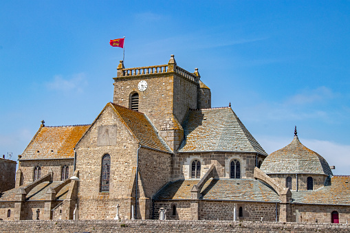 Church of Saint-Nicolas de Barfleur built in the seventeenth century located at the entrance of the port in replacement of a Romanesque church of the eleventh century