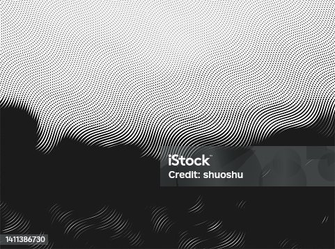 istock abstract black and white flowing wave motion stripe pattern background 1411386730
