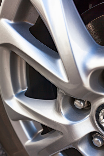 Car wheel, tire and rim