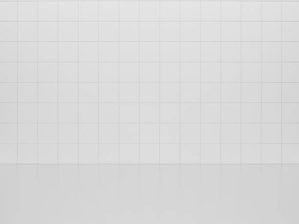 istock White ceramic tile wall and floor background and texture. Mockup for kitchen, bathroom, toilet. Empty space for your design. 3d rendering illustration 1411398049