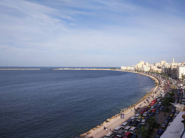 istock view of Alexandria Corniche - Egypt 1411398451