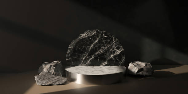istock Marble podium for product 1411399782