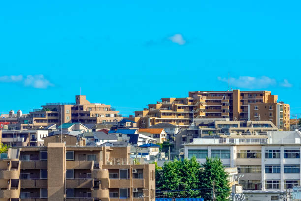 istock Residential area, Tokyo, Japan. 1411413736