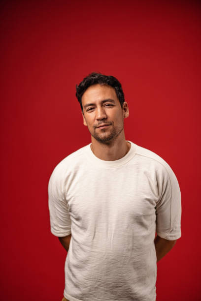 istock Portrait Of A Pensive Asian Man In Studio 1411423725