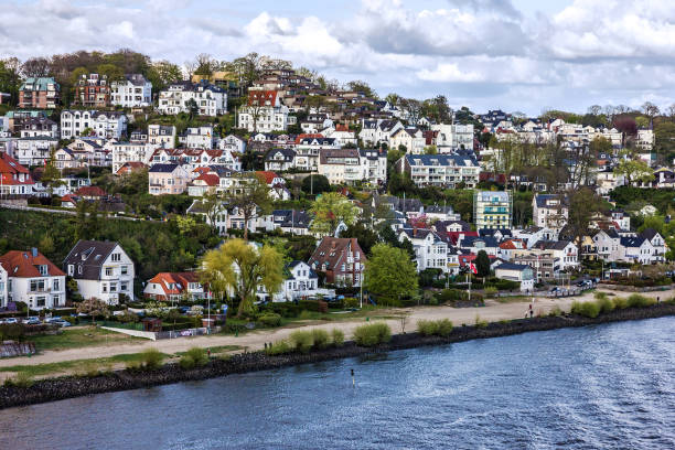 istock Seafront houses, Hamburg, Germany 1411434993