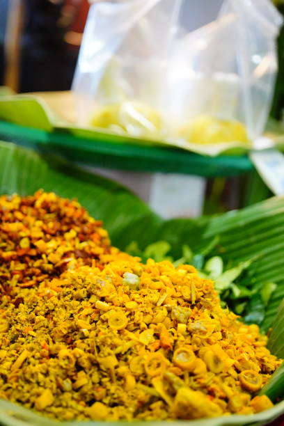istock Yellow herb or The Plai of spa 1411439333