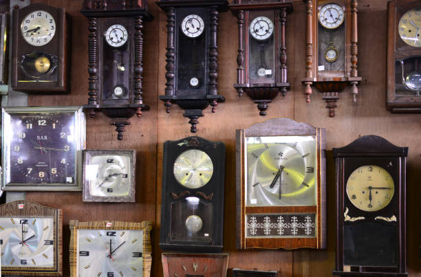 istock Bangkok, Thailand: Ancient Clock Hanging in Many Walls On Setemb 1411442415