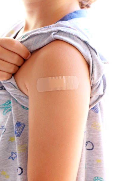 istock Childhood vaccination concept. Children's immune system 1411447228