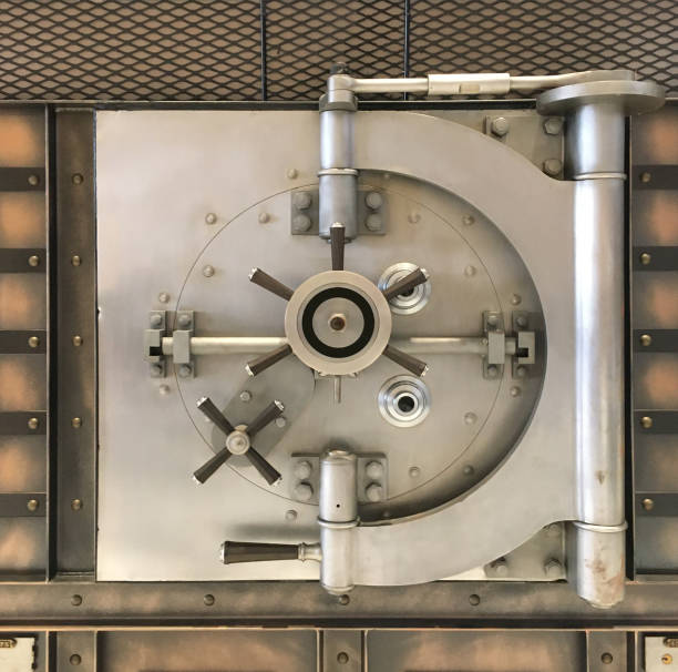 istock Heavy Duty Large Bank Vault Security Safe 1411448337