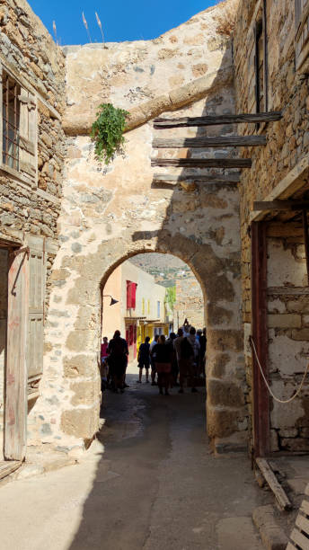 istock Old narrow street 1411451442