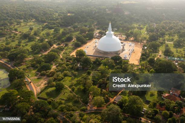 Buddhist Temples In Anuradhapura Sri Lanka Stock Photo - Download Image Now - Anuradhapura, Sri Lanka, Aerial View
