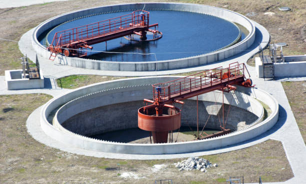 istock Sewage treatment plant 1411459368