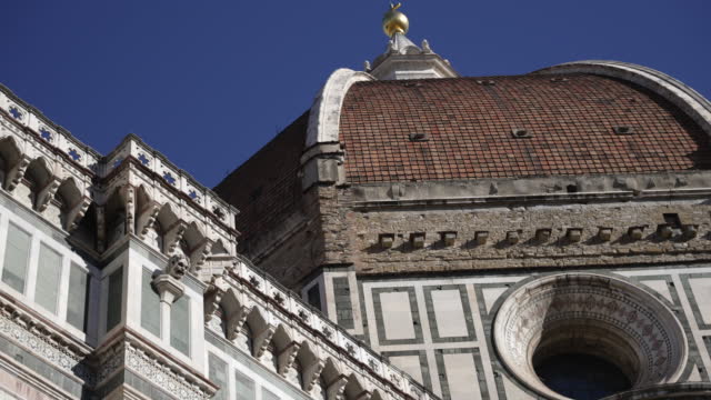Duomo Santa Maria Fiore roof in Florence, Italy