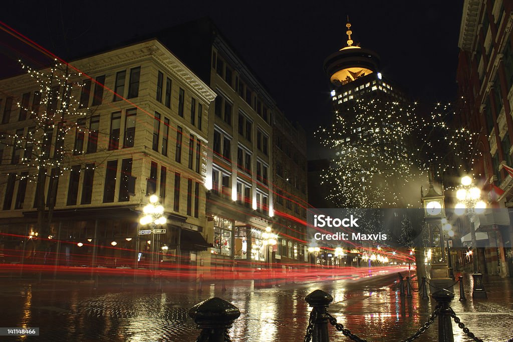 Gastown Vancouver w - Zbiór zdjęć royalty-free (Architektura)