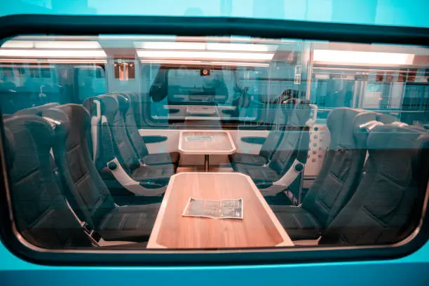 Photo of Luxury train seats