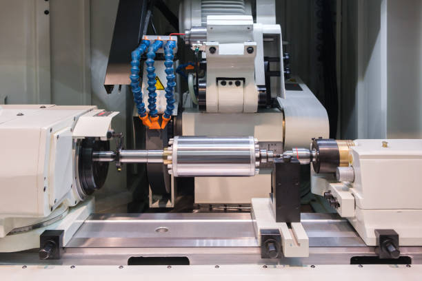 istock industrial metalworking abrasive disc process, industrial concept 1411487783