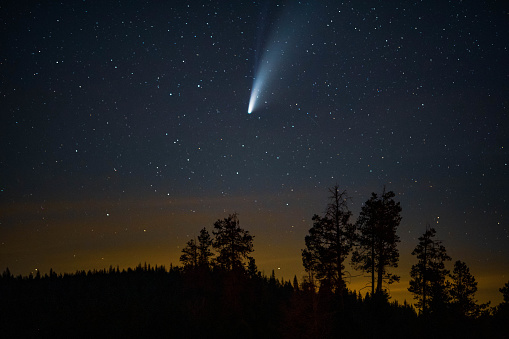 Comet Neowise Over Sunriver, Oregon