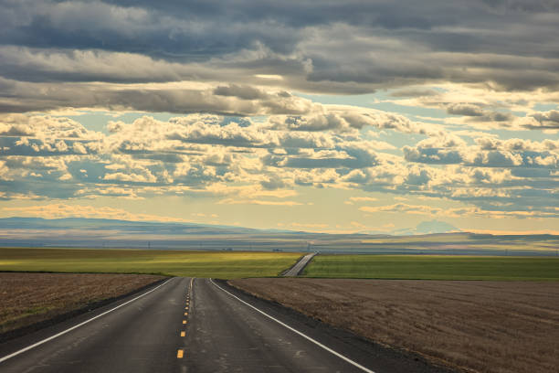 istock Washington Farmland Vast Landscape Sunny Sky 1411501588